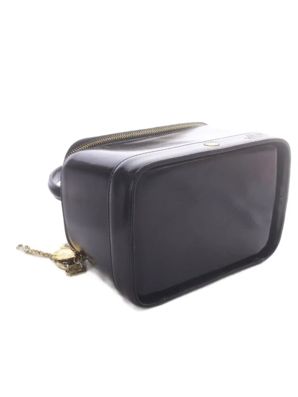 Versace Gianni Vanity Bag Sunburst Black